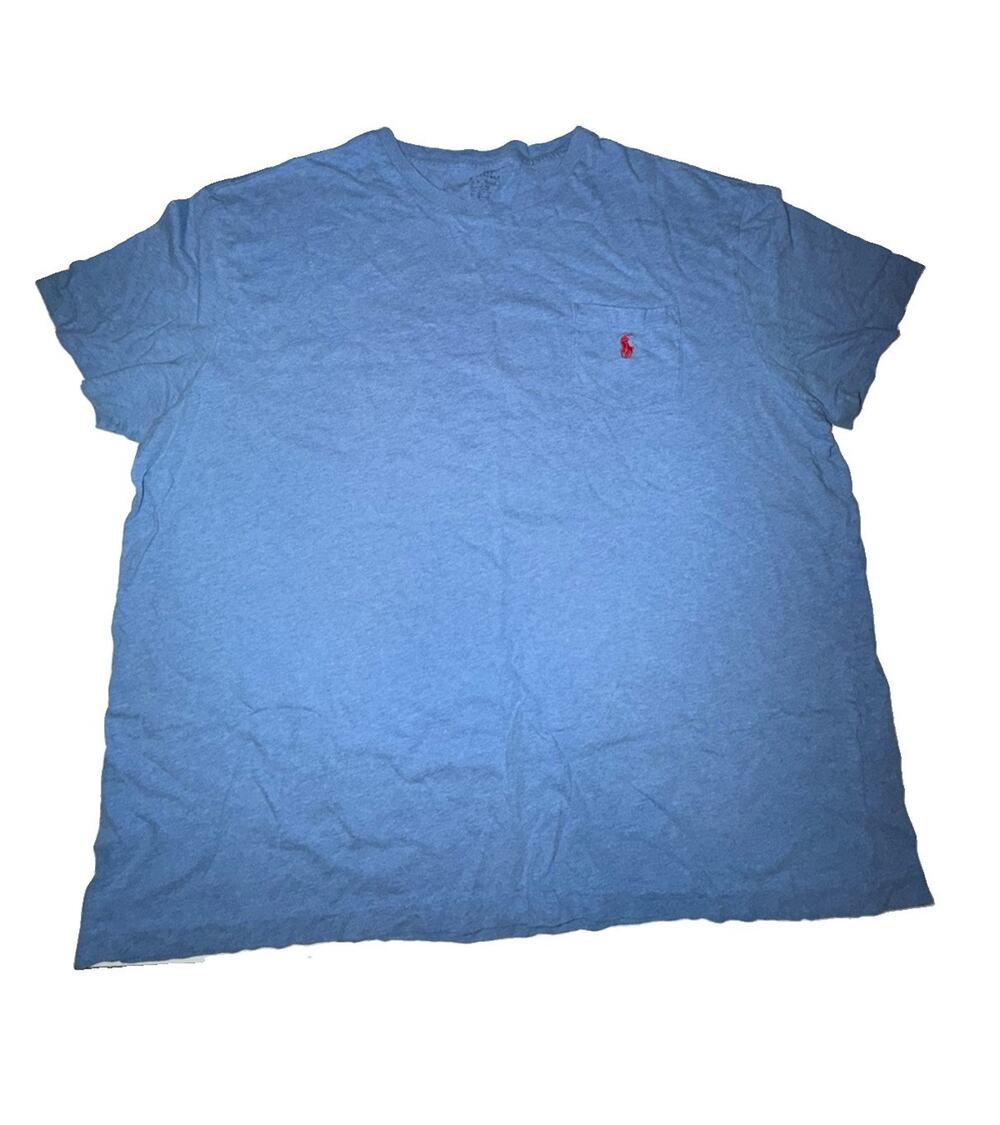 Polo Ralph Lauren Men’s Blue Logo Short Sleeve Tee Shirt XL